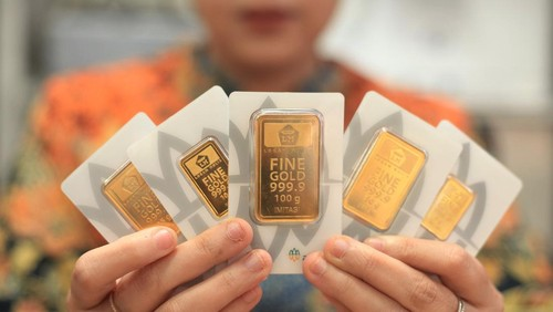 Harga Emas Batangan Antam Naik Lagi Tembus Rekor Tertinggi